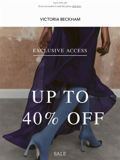 victoria beckham discount code us